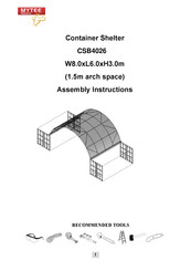 Mytee CSB4026 Assembly Instructions Manual