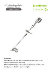 LawnMaster LB4050002S Instructions Manual