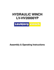 Laubjerg vinsch LV-HV20000YP Assembly & Operating Instructions