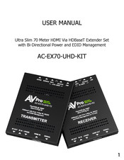 AVPro Edge AX-EX70-UHD-R User Manual