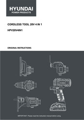 Hyundai power products HPV20V4IN1 Original Instructions Manual