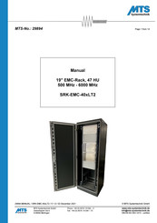 MTS Systems SRK-EMC-40xLT2 Manual