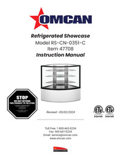 Omcan RS-CN-0351-C Instruction Manual