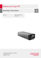HAWE Hydraulik IEP 014-CP-AA-001-HC001-01-00 Assembly Instructions Manual