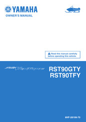 Yamaha RST90GTY Owner's Manual