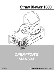 Harper Straw Blower 1300 Operator's Manual