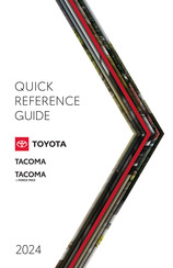 Toyota TACOMA i-FORCE MAX 2024 Quick Reference Manual