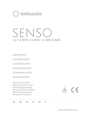 turbionaire SENSO 12 WIFI Instruction Manual