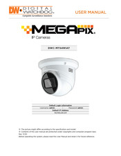 Digital Watchdog MEGAPIX DWC-MT94WiAT User Manual