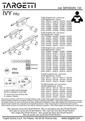 Targetti 1E4070 Manual