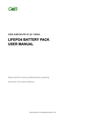 GeB G48100-PR 2 User Manual