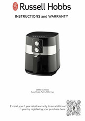 Russell Hobbs RHAF1 Instructions And Warranty