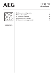 AEG IKE64476FB User Manual