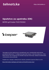 Beper P101TOS502 Manual