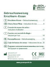 GRÜNSPECHT 4260018190018 Instructions For Use Manual
