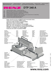 Renz DTP 340 A Operation Manual