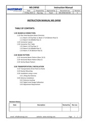 Matsing MS-24F60 Instruction Manual