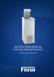 Fresh K-203C Instruction Manual For Use & Maintenance