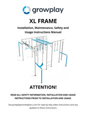 growplay XL FRAME Manual