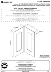 Glacier bay GBSH124 Installation Manual