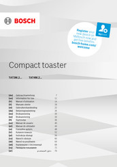Bosch TAT4M 2 Series Information For Use