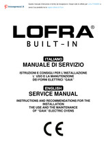 Lofra FOS69EE Service Manual
