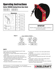 ReelCraft TH86000 OMP118 Operating Instructions Manual