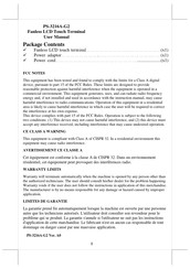 POSIFLEX PS-3216A-G2 User Manual