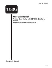 Toro 30164 Operator's Manual