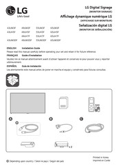 LG 65UH5F-H.AUS Installation Manual