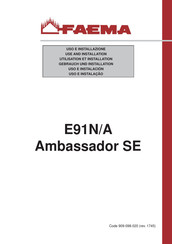 Faema E91N/A Ambassador SE Use And Installation