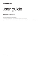Samsung HW-S60D/ZA User Manual