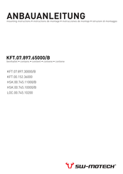 SW-Motech KFT.07.897.65000/B Mounting Instructions