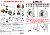 Bellosta joconde 4003/2/1 Installation Instructions
