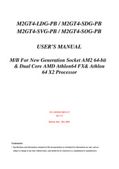JETWAY M2GT4-LDG-PB User Manual
