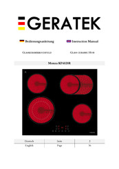 GERATEK Monza KF6020R Instruction Manual