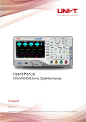 UNI-T MSO3252E User Manual
