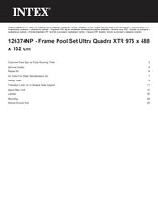 Intex 126374NP Manual