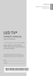 LG 65UQ751C0LF.AEU Owner's Manual