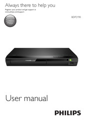 Philips BDP2190/94 User Manual