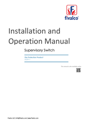 fivalco SOSY-1 Installation And Operation Manual