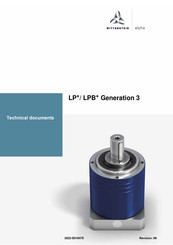 Wittenstein Alpha LP+ Generation 3 Technical Documents