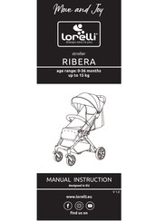 Lorelli RIBERA Manual Instruction