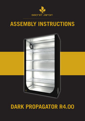 Secret Jardin DARK PROPAGATOR R4.00 Assembly Instructions Manual