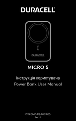 Duracell MICRO 5 User Manual