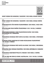 LIVARNO home 383938-2107 Installation Instructions Manual