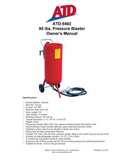 ATD Tools ATD-8402 Owner's Manual