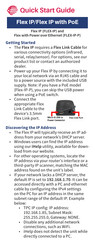 Global Cache Flex IP Quick Start Manual