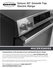 Marathon MSCER3080SS Manual