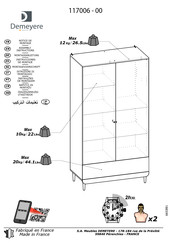 Demeyere Scandinave 117006 - 00 Assembly Instructions Manual